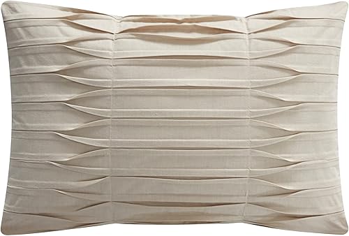 Miniatura 2 de Chic Home Bentley - Juego de edredón de algodón jacquard de 4 piezas, ropa de cama bordada con medallón, fundas de almohada decorativas incluidas,