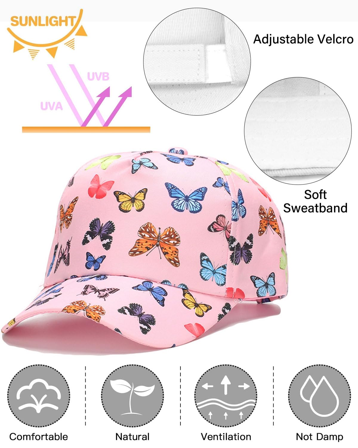 gorra niño，gorra niña， kids baseball cap ，Mini Cap -visera niña， Gorra Pack Mini Unisex niños，gorra niño 3 años，gorro niños 2 años