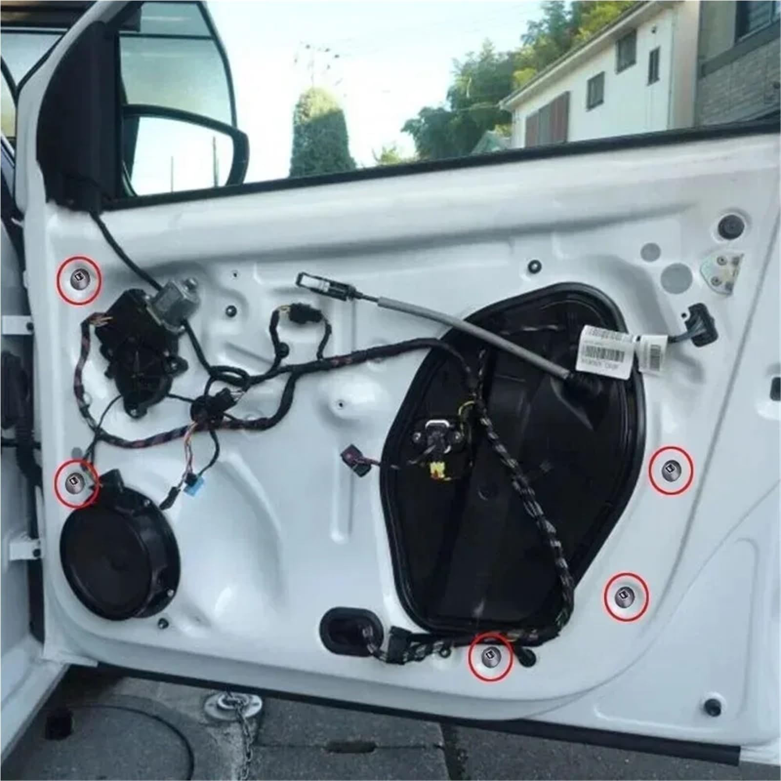 Fascette per cerniere da 1000 a 100 pezzi, autobloccanti, in nylon, universali, resistenti, con perno e bottone, cinghie di fissaggio per riparazione quotidiana dell'auto (1000 pezzi)