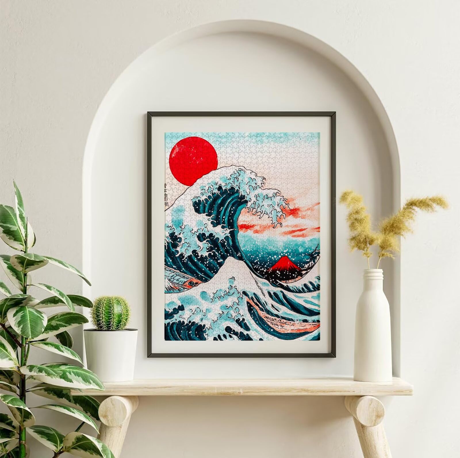 Puzzle 3000 sztuk Japonii, 3000 sztuk puzzli dla dorosłych i nastolatków, drewniane puzzle z wykwintnym opakowaniem, rodzinne gry edukacyjne, dekoracje domu, prezent dla dorosłych H-6037