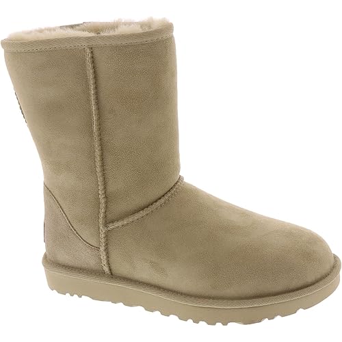 UGG Women's Classic Short Ii Boot, Black, 6