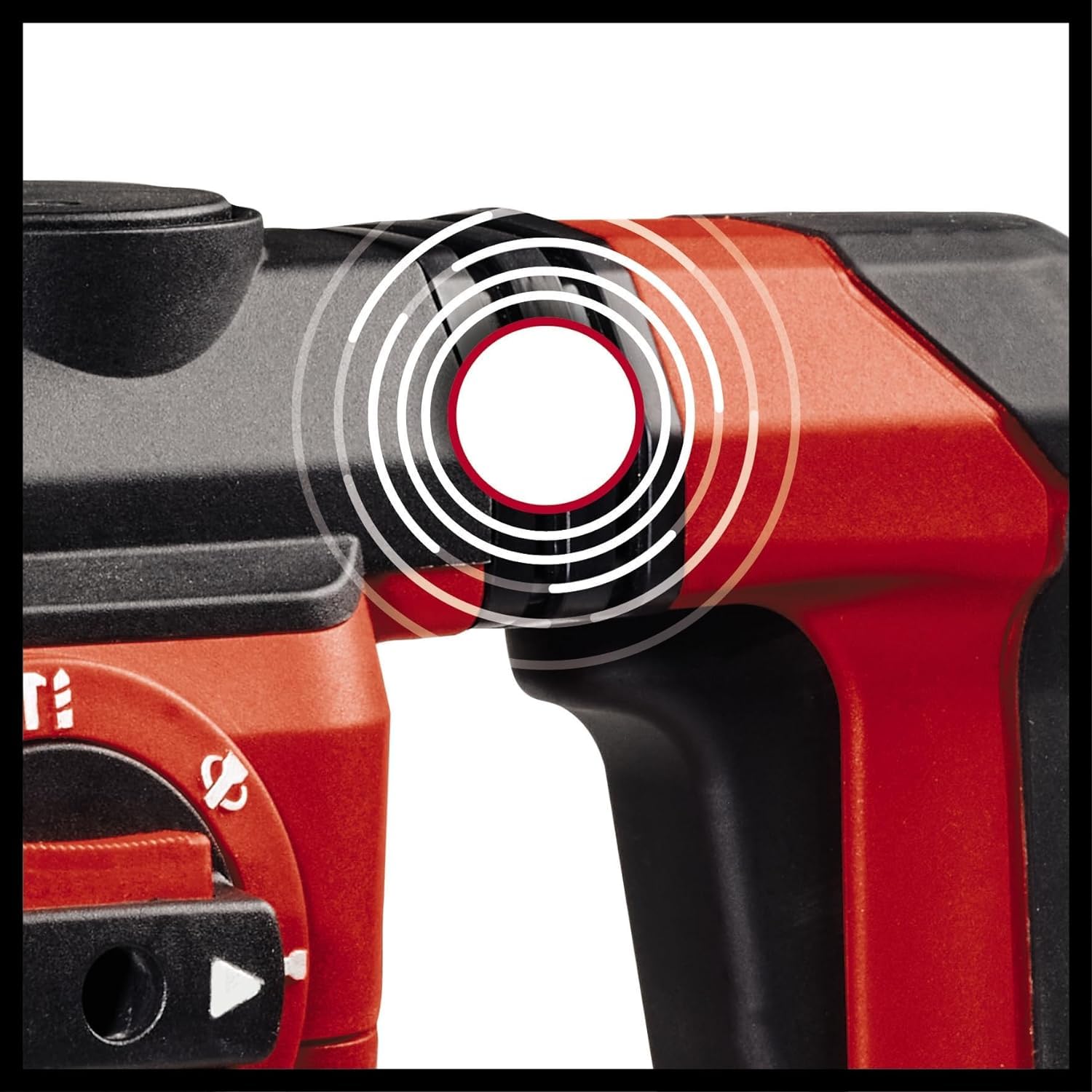 Einhell Martillo perforador TE-RH 32-1600 4F (1600W, 4,5 J, perforación por percusión/perforación/cincelado con y sin fijación, mecanismo percutor neumático, portaherramientas SDS-plus, incl. maletín)