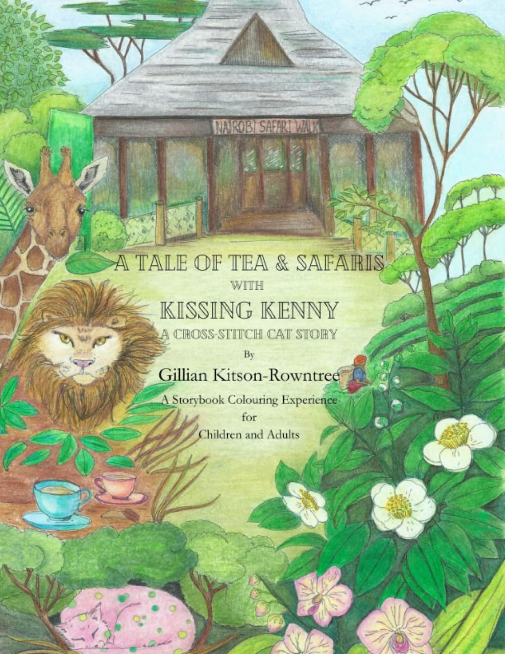 A Tale of Tea and Safaris: A Cross-Stitch Cat Story (Adventures with the Cross-Stitch Cats)