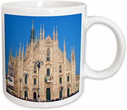 3dRose Milan, Italy Duomo Church, blue sky 11oz Mug