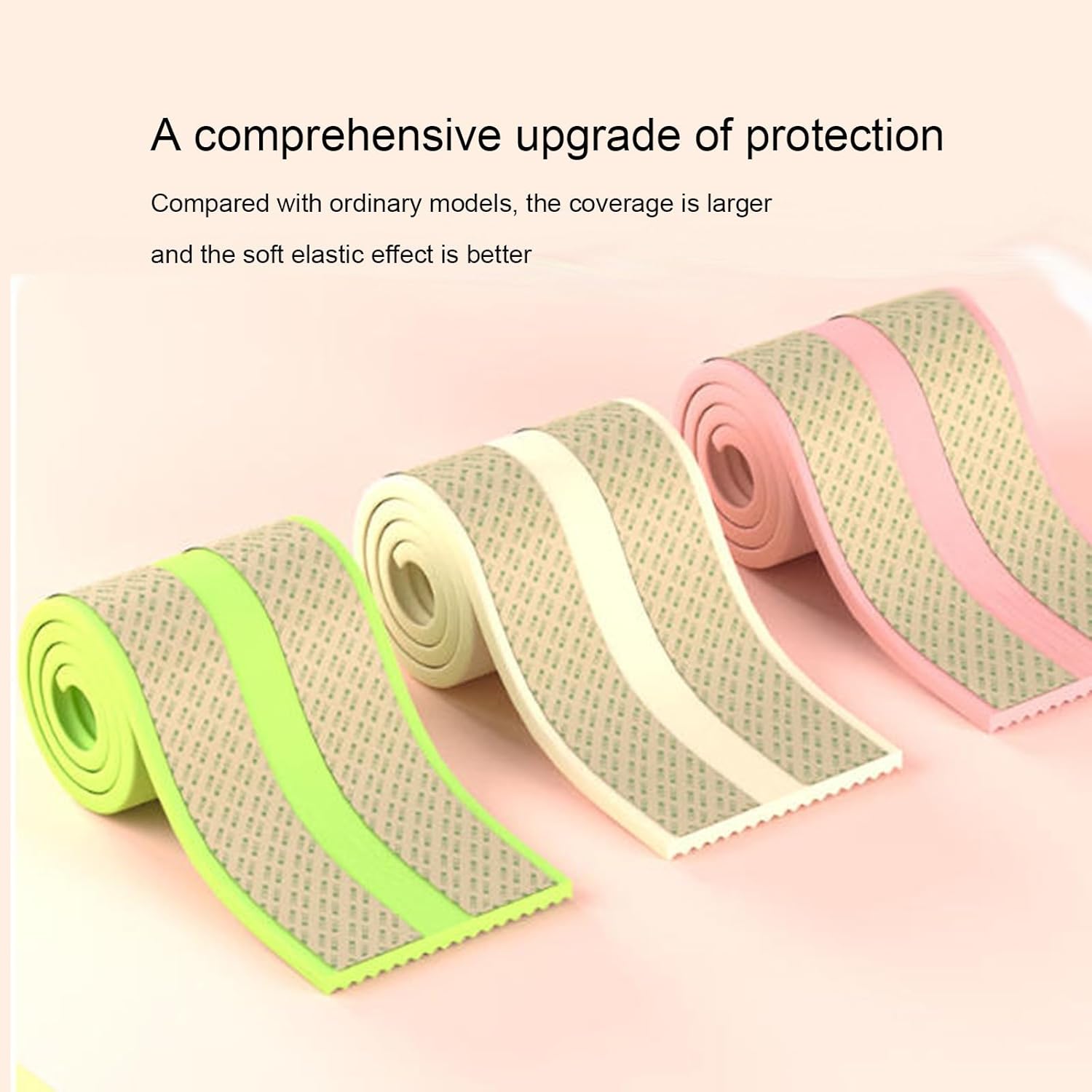 Toddler Bed Bumper, Soft Corner Protectors, Easy to Clean, Anti-Tear, Suitable for Home(Gray,200 * 20 * 1)