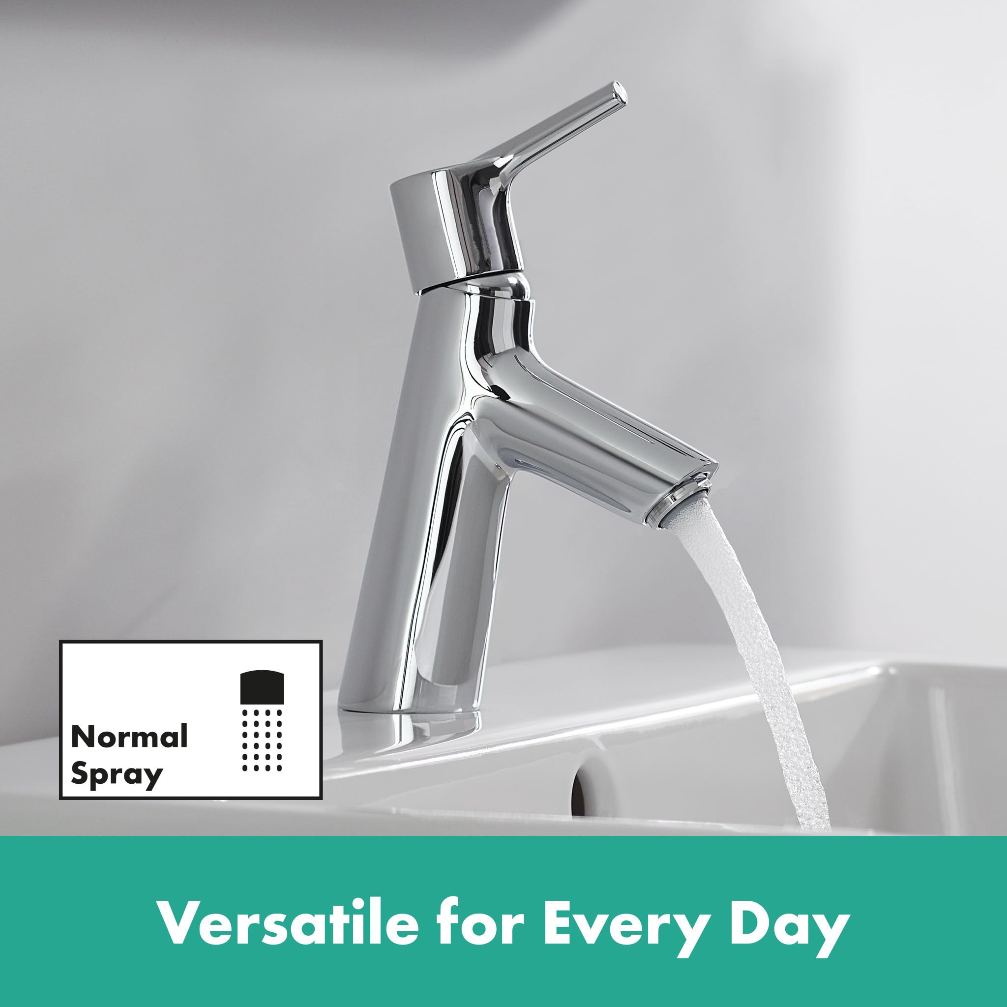 hansgrohe Talis S bateria umywalkowa 80 z odpływem otwieranym, chrom 72011000