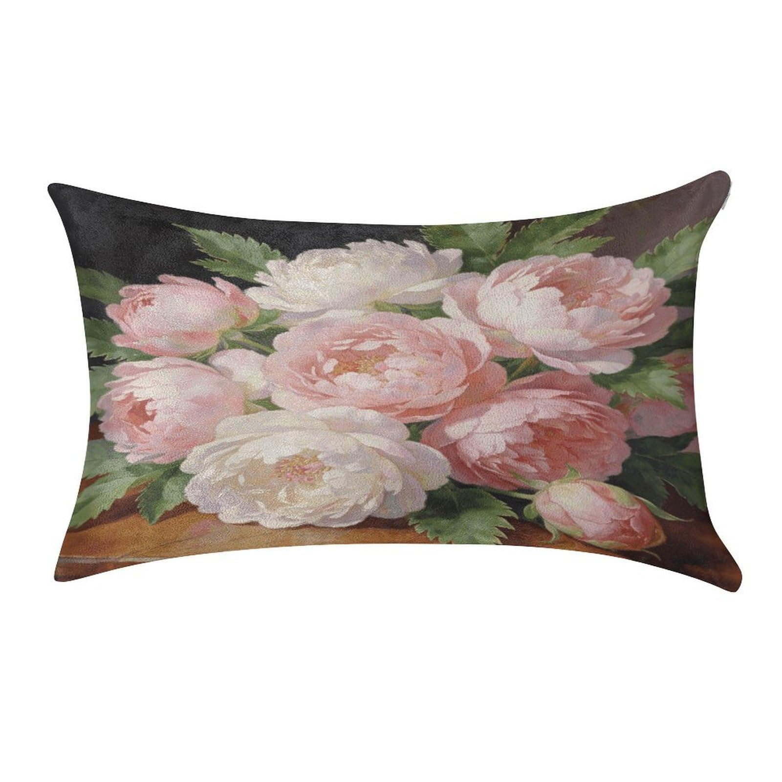 Fodpand Style The Tableside Is Elegant. Pillowcase,Elegant Designed Home Decor,Velvet Pillowcase,Soft And Cozy,Pillow Case Cover With Hidden Zipper For Bedroom, Sofa, Couch