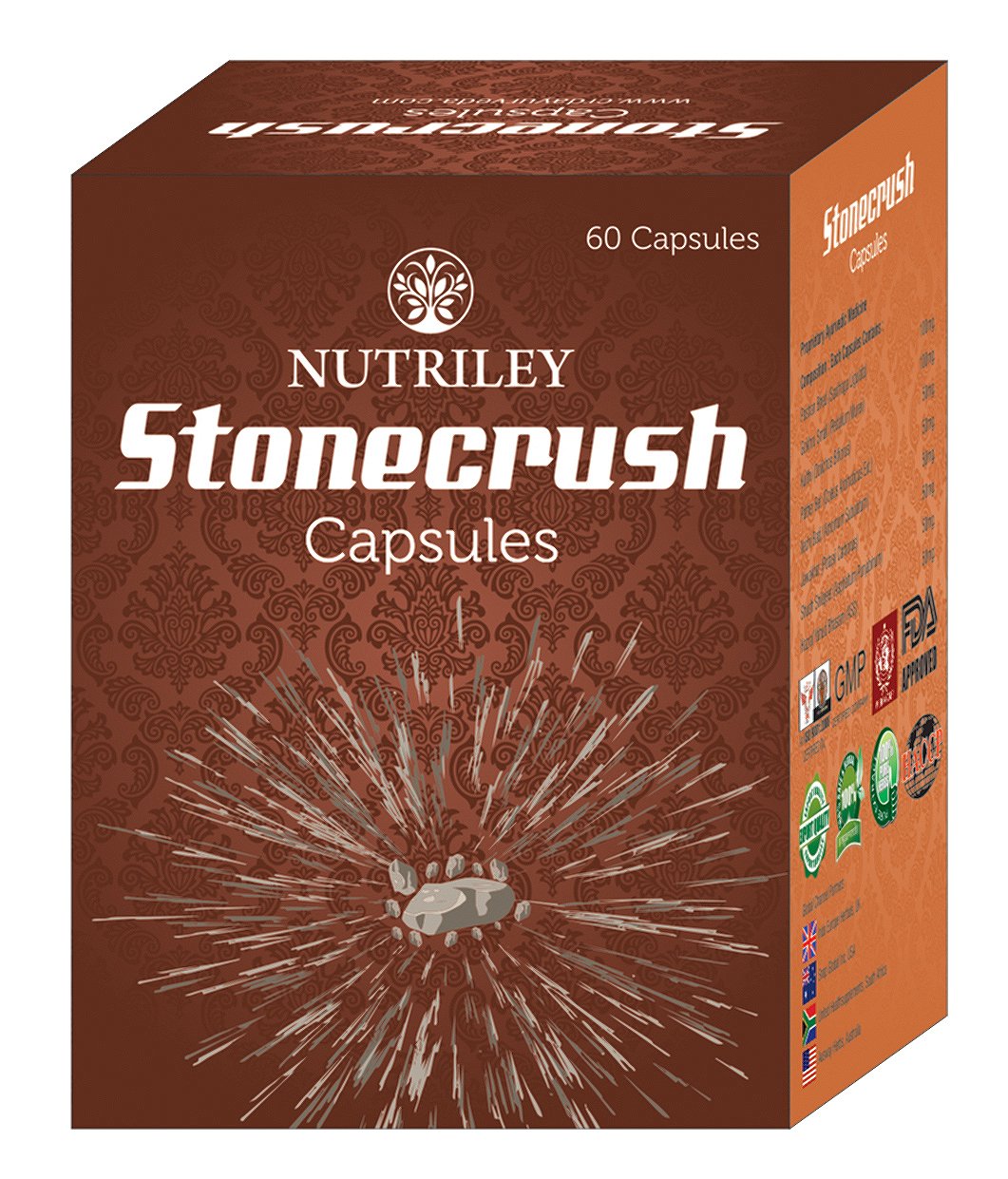 CRD Ayurveda Stoncrush Stone Care Capsules (60 Capsules)