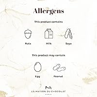 Vista 6 de La Maison Du Chocolat Caja de regalo de café de chocolate negro prémium Maison - 84 piezas de chocolate francés gourmet