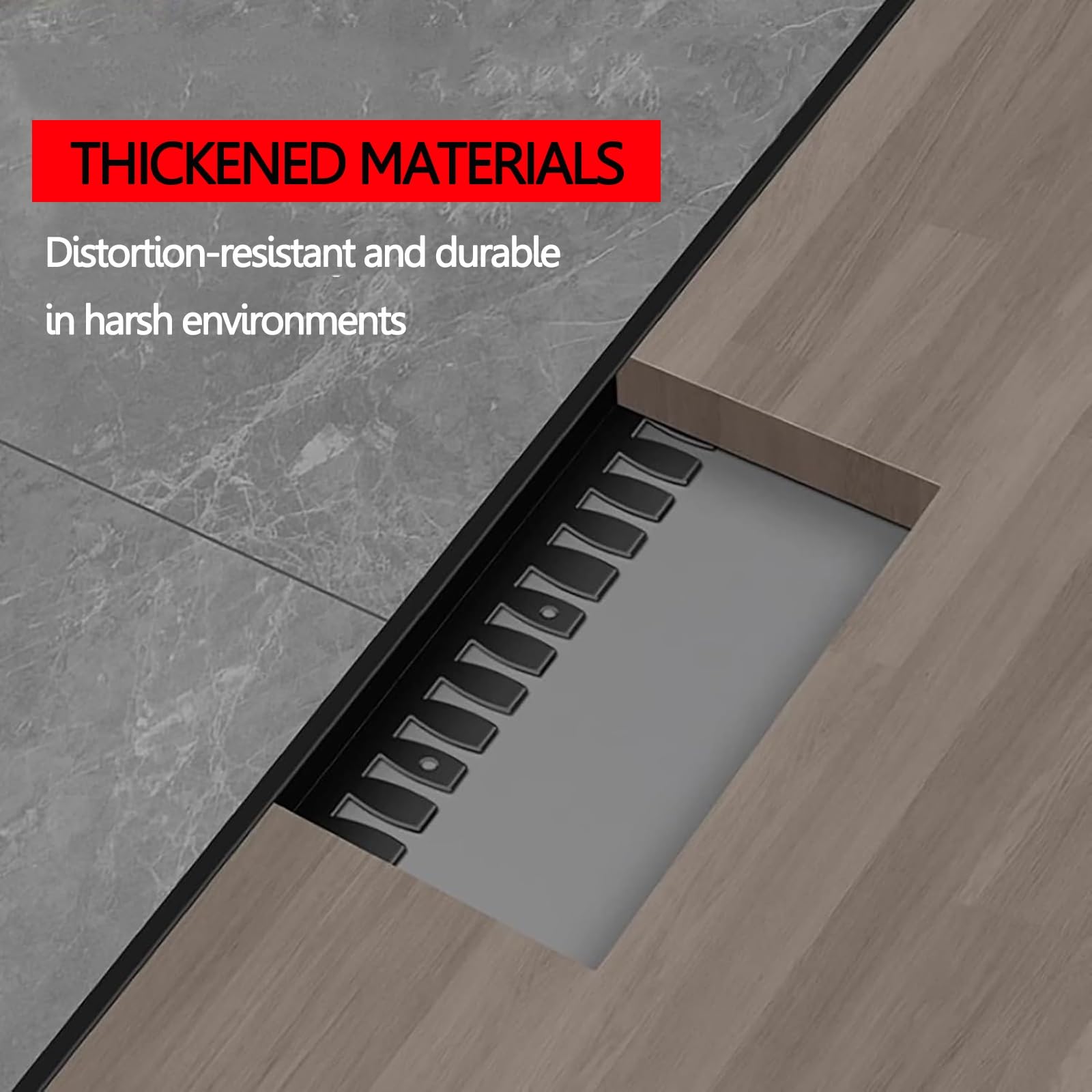Perfil De Borde De Escalera Flexible En F, Protección Y Duradero Aluminio Cubrecantos Embellecedor Tira De Transición Para Suelos Y Paneles(3pcs)(Gold,1.85 * 90cm(3pcs))