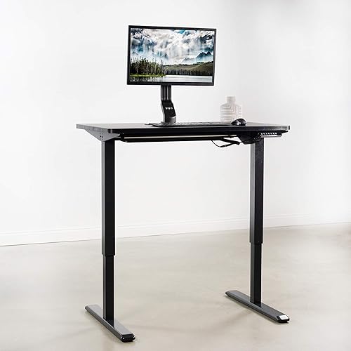 Miniatura 9 de VIVO - Tablero de mesa universal de 43 x 24 pulgadas para escritorio de oficina u hogar con altura ajustable.