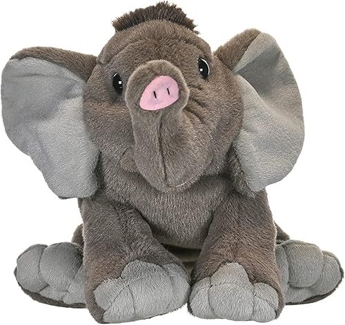 Miniatura 5 de Wild Republic Peluche de elefante bebé, animal de peluche, regalo para niños, Cuddlekins de 12 pulgadas