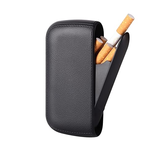 YUSUD Estuche para cigarrillos, accesorios de malas hierbas para 10 cigarrillos tamaño King de 3.307 in, soporte ABS reutilizable para mujeres y