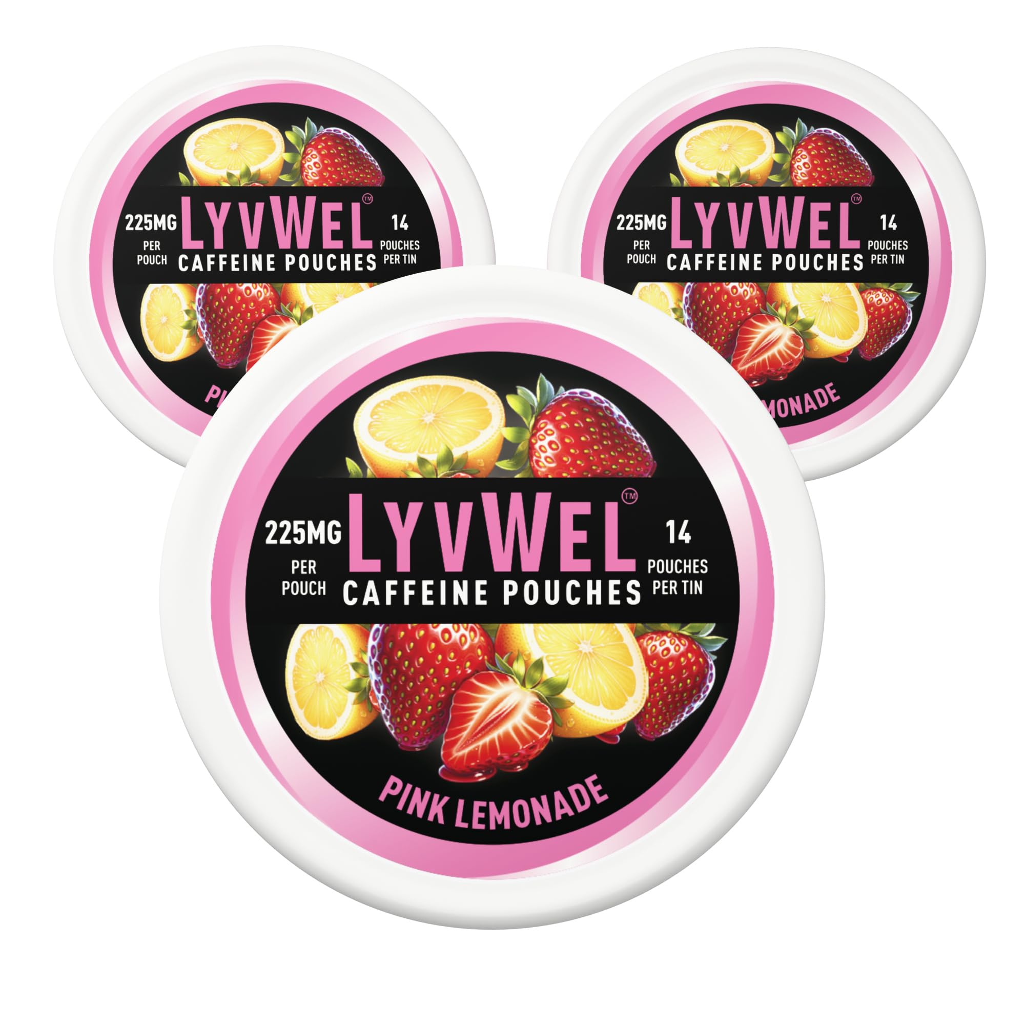 LyvWel 225mg Caffeine Pouches Variety Pack, 3-Pack, 42 Count — Amazon image 13