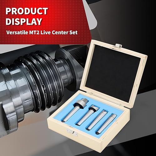 Miniatura 4 de Juego de 4 piezas de copa de estímulo para carpintería, juego de centro vivo de torno de madera MT2