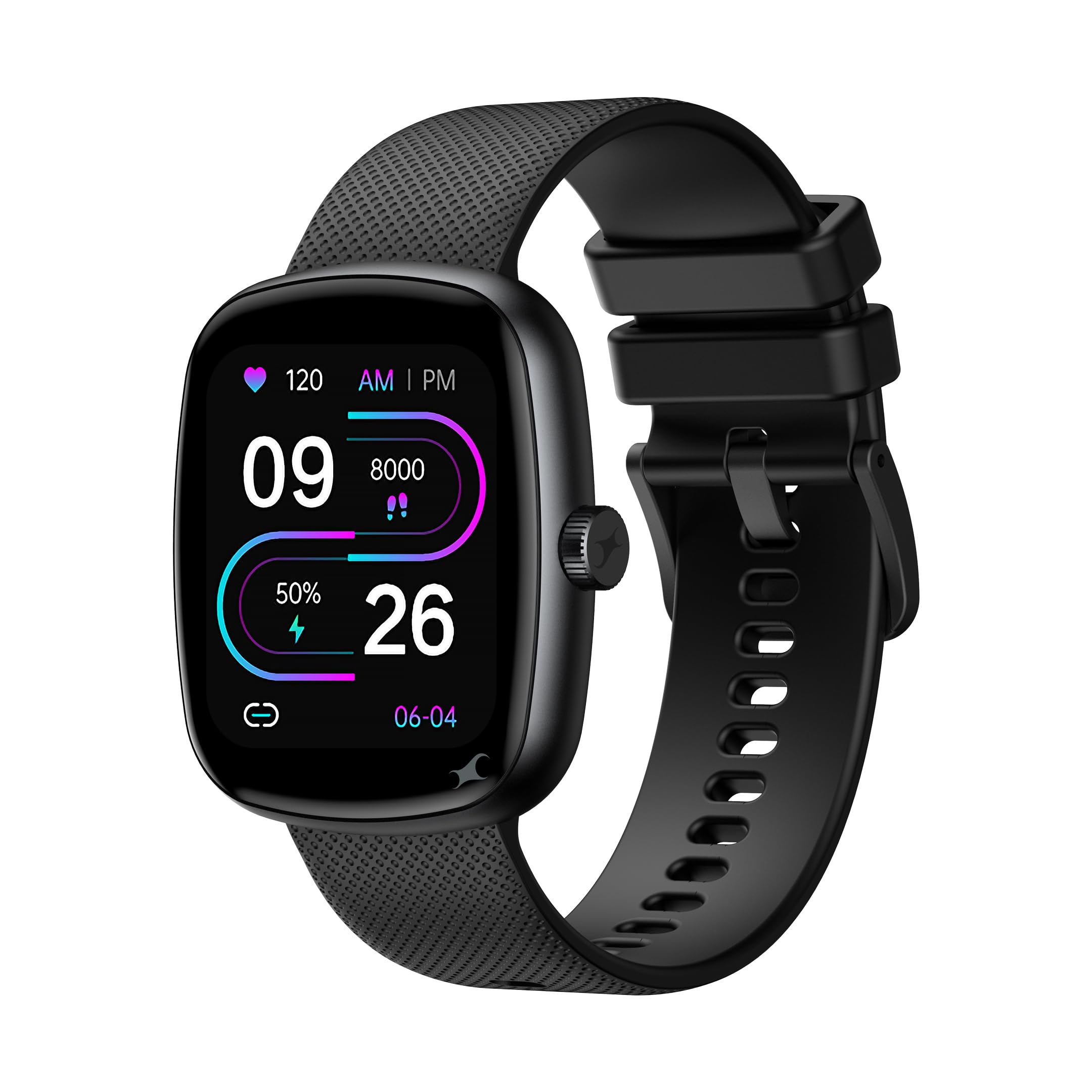 Fastrack Jupiter S3 Smartwatch with 1.83” TFT 2.5D Display, Push Button & Rotary Crown,BT Calling,HRM, SpO2 & Sleep Tracking,Multiple Menu Styles,IP68,24/7 Health Suite,Up to 5 Days Battery - Black-picture-12