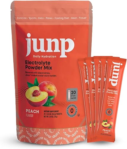 Miniatura 15 de JUNP Paquetes de polvo de electrolitos sin azúcar para agua, paquetes de hidratación instantánea con sal y potasio, cero calorías, sin