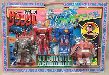 クローバー 戦闘メカ ザブングル ソフビ Amazon.co.jp: クローバー 当時物 ウォーカーマシンセット 台紙 未開封