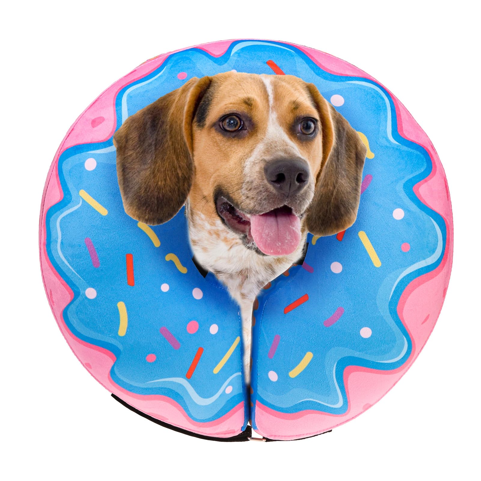 SCENEREAL Dog Donut Collar Alternative After Surgery for Large Medium Dogs