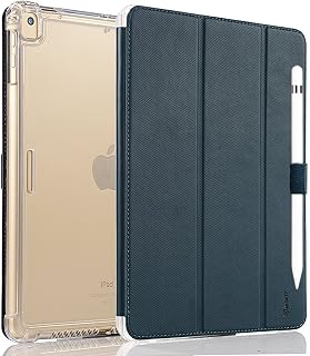 Valkit iPad Air (3rd Gen) 10.5'' 2019 / iPad Pro 10.5'' 2017 Case, Smart Folio Stand Protective Translucent Frosted Back Cover for Apple iPad Air 3 10.5 Inch 2019[Auto Sleep/Wake], Blue