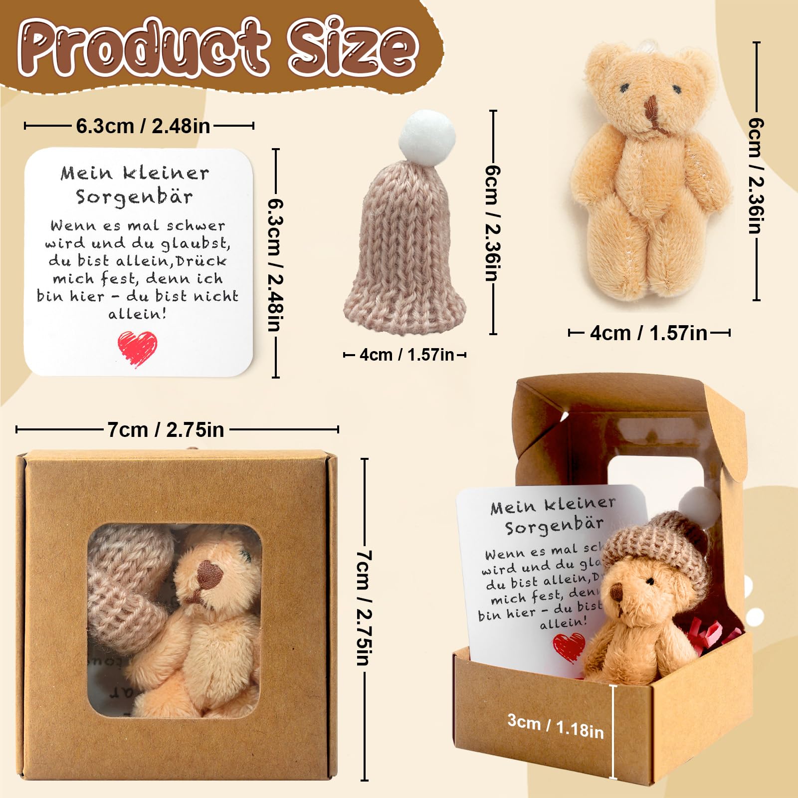 TOGETDREAM Little Worry Bear - Image 4