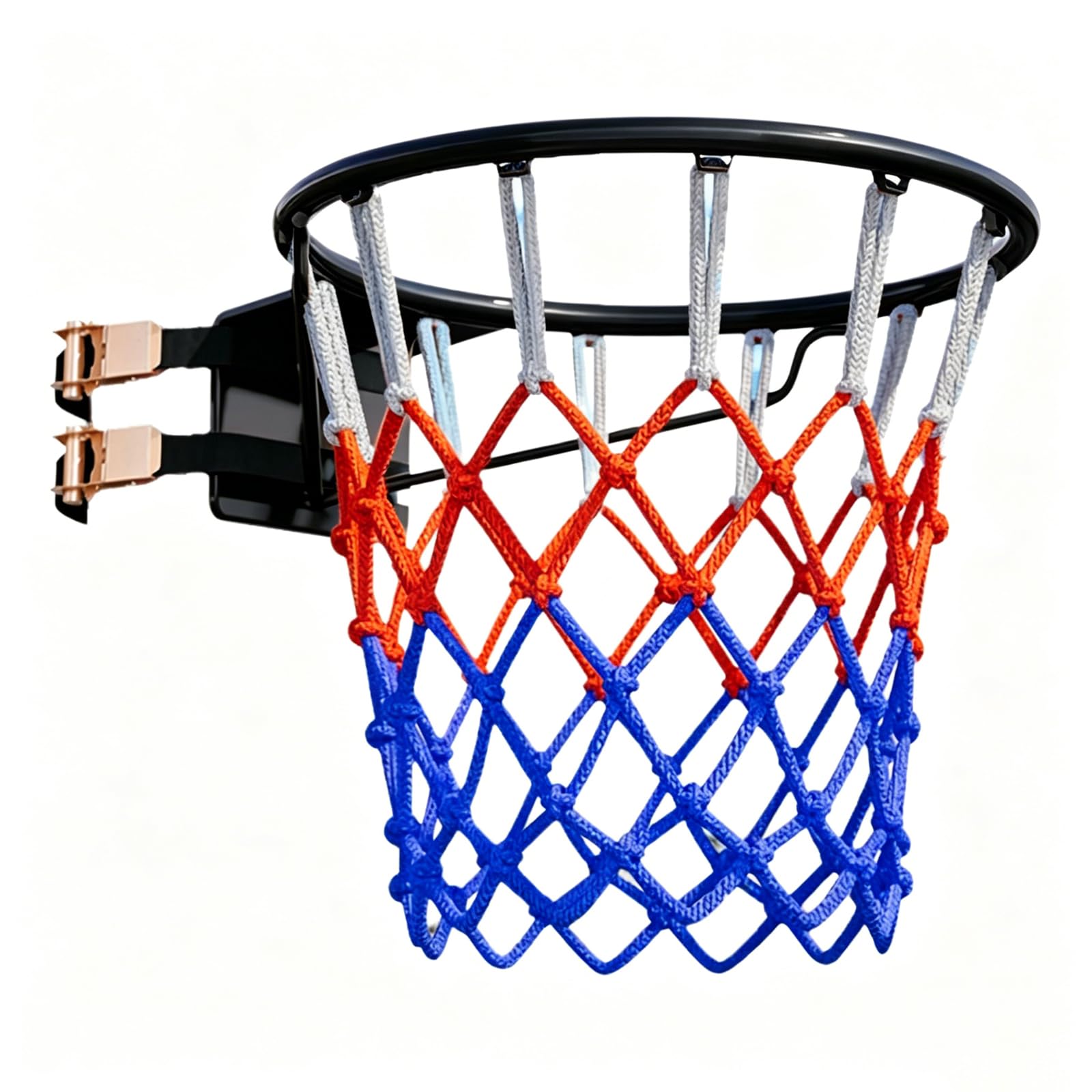 Canestro da Basket a Parete per Uso Interno ed Esterno, Include Rete, Perfetto per casa, Giardino, Garage, Allenamento per Bambini e Adulti.