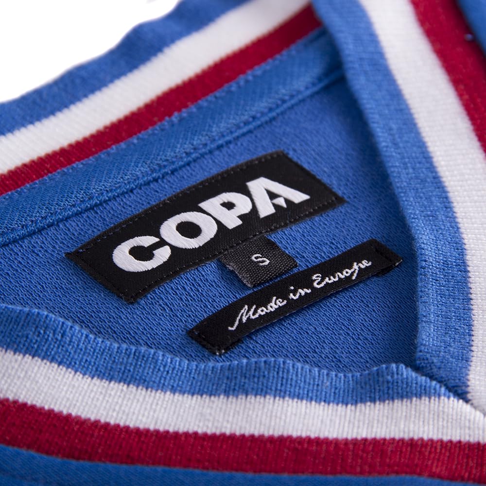 COPA - Frankreich 1971 - Retro Fußballtrikot - Herren - Blau