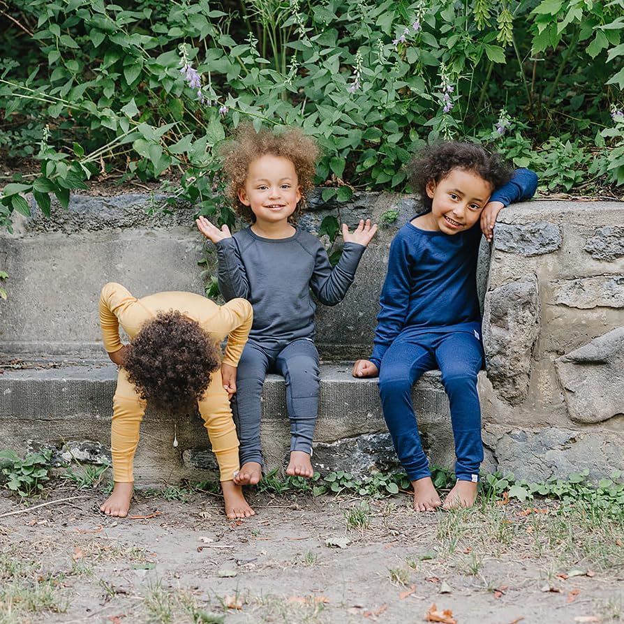 Woolino Merino Wool Base Layer for Kids - Super Soft Kids Leggings - All Natural Base Layer Bottoms - Image 8