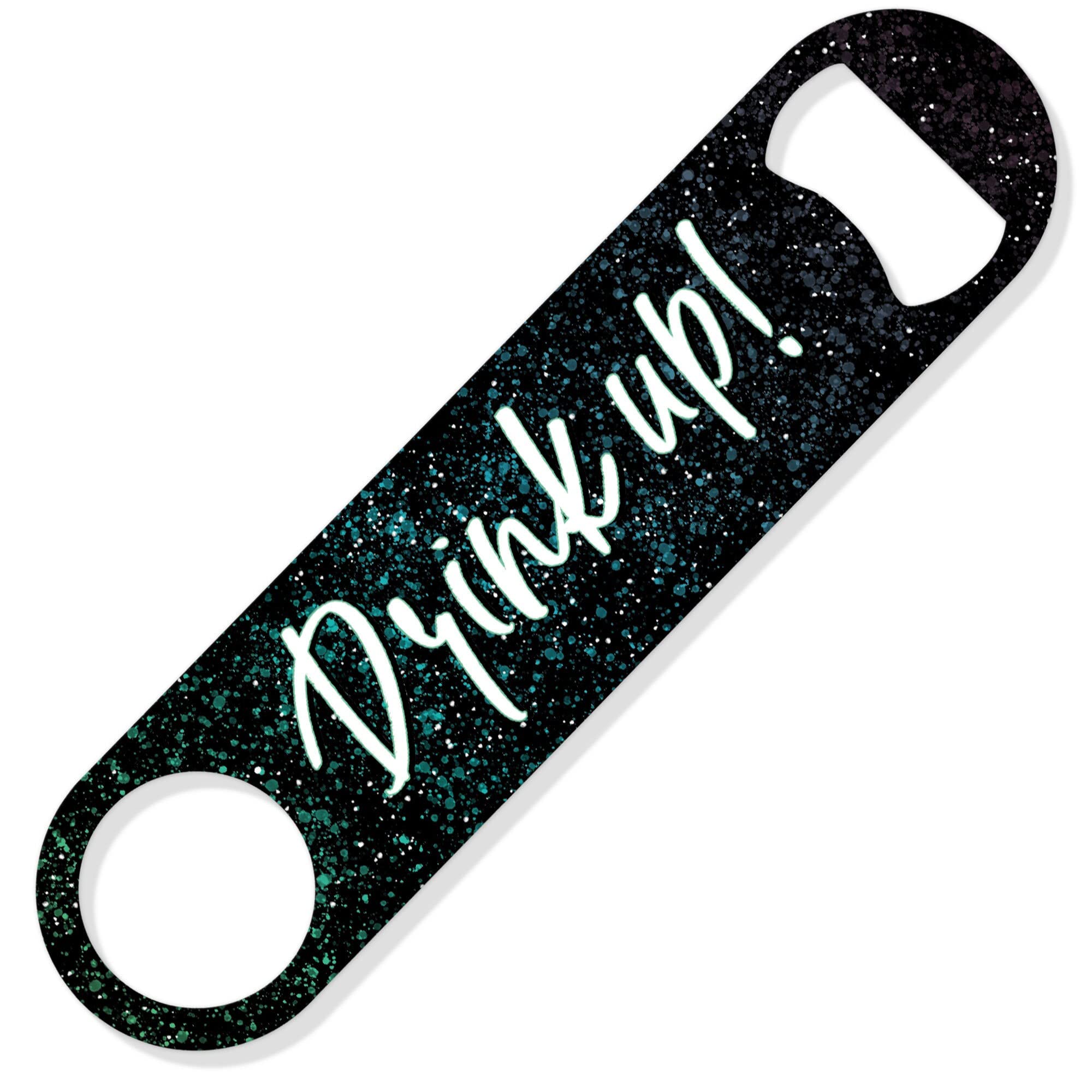 Funny Bottle Opener | Drink Up! | Joke Bar Blade Home Bar Pub Banter Bar Accessory Man Tool Novelty Secret Santa | BB24