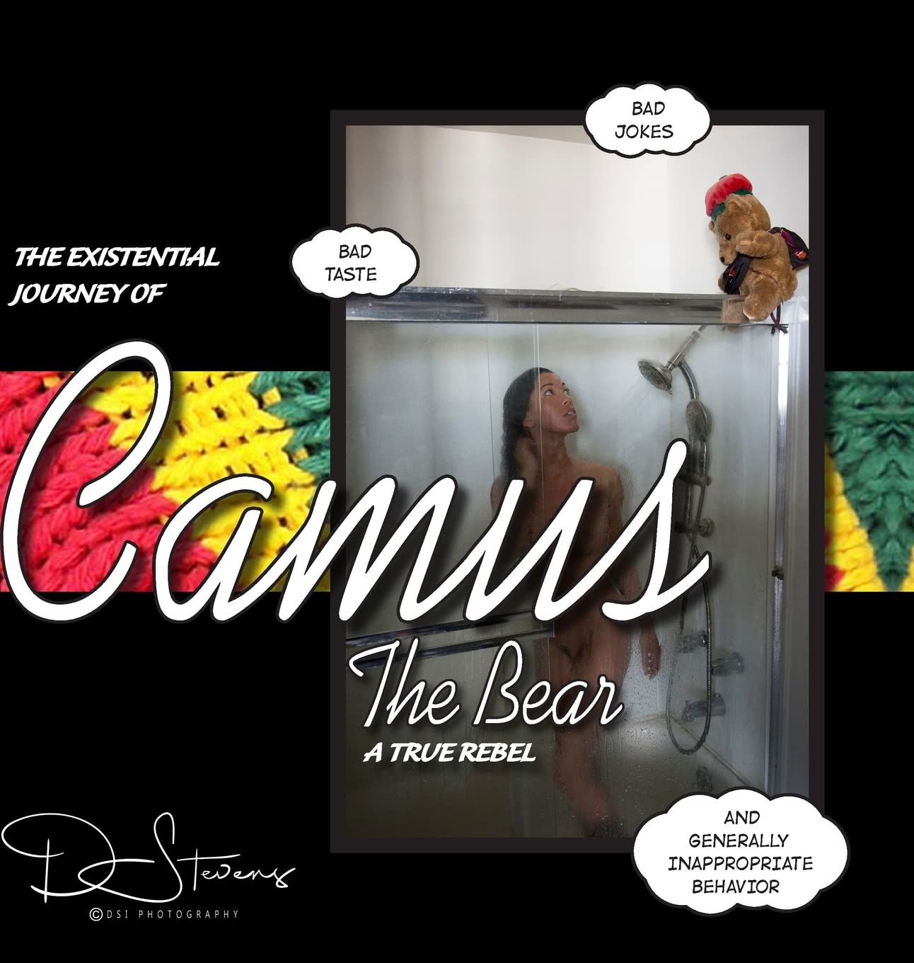 Camus the Bear livre d'humour noir et blagues de mauvais goût