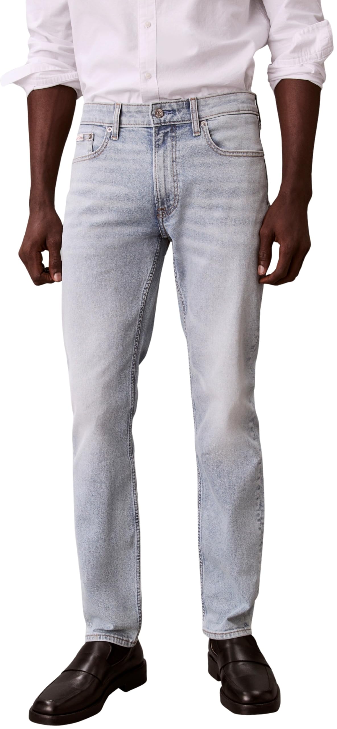 Calvin Klein Men's Slim Spotlight Jean LV04RE778G Jeans, Blue (Spotlight), 30W / 30L