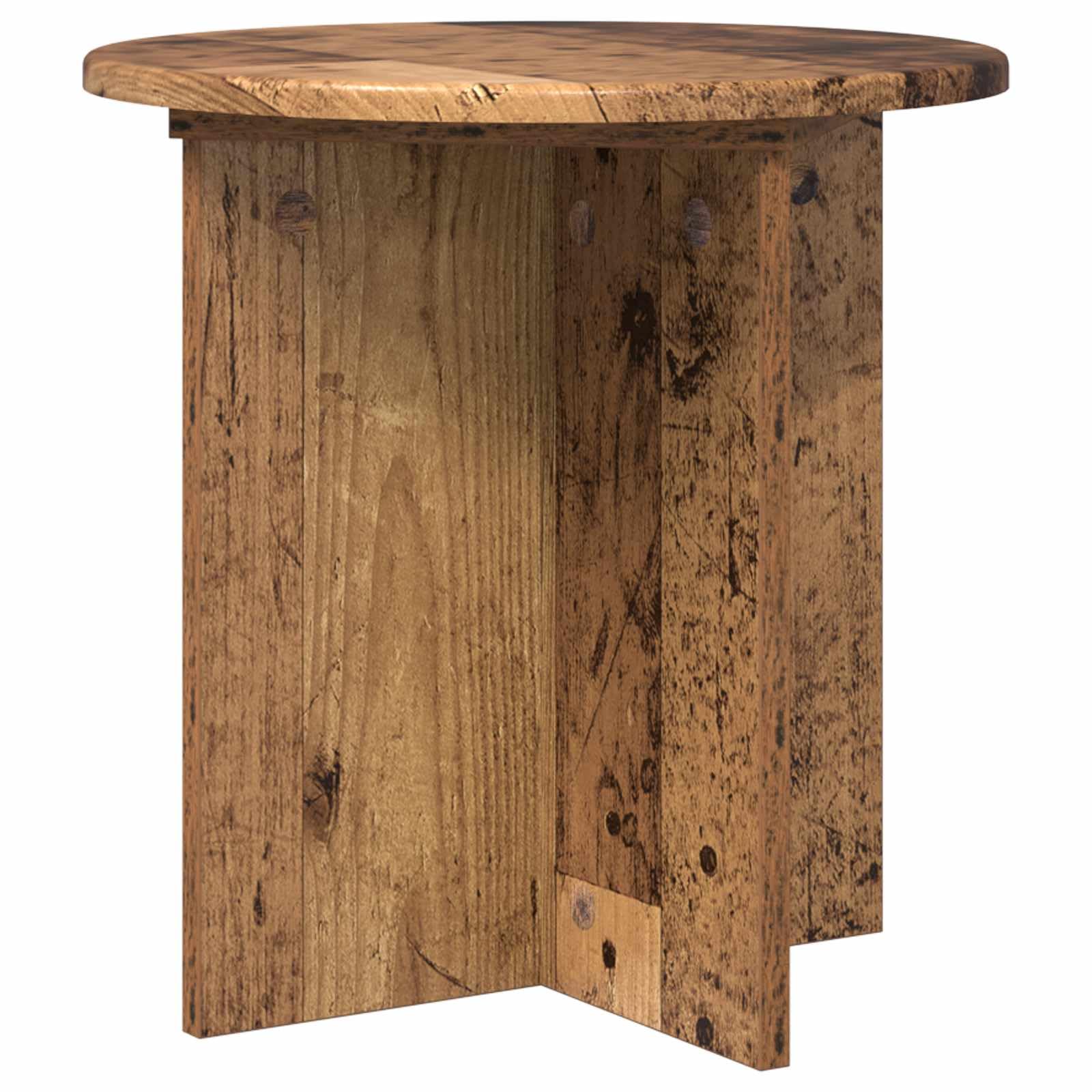 Hothingwell Pflanzenständer, 2-teilig, Holz, 40 x 40 x 40 cm | Modernes und reines Design, für den Innenbereich, funktionale Erhöhung, einfache Montage