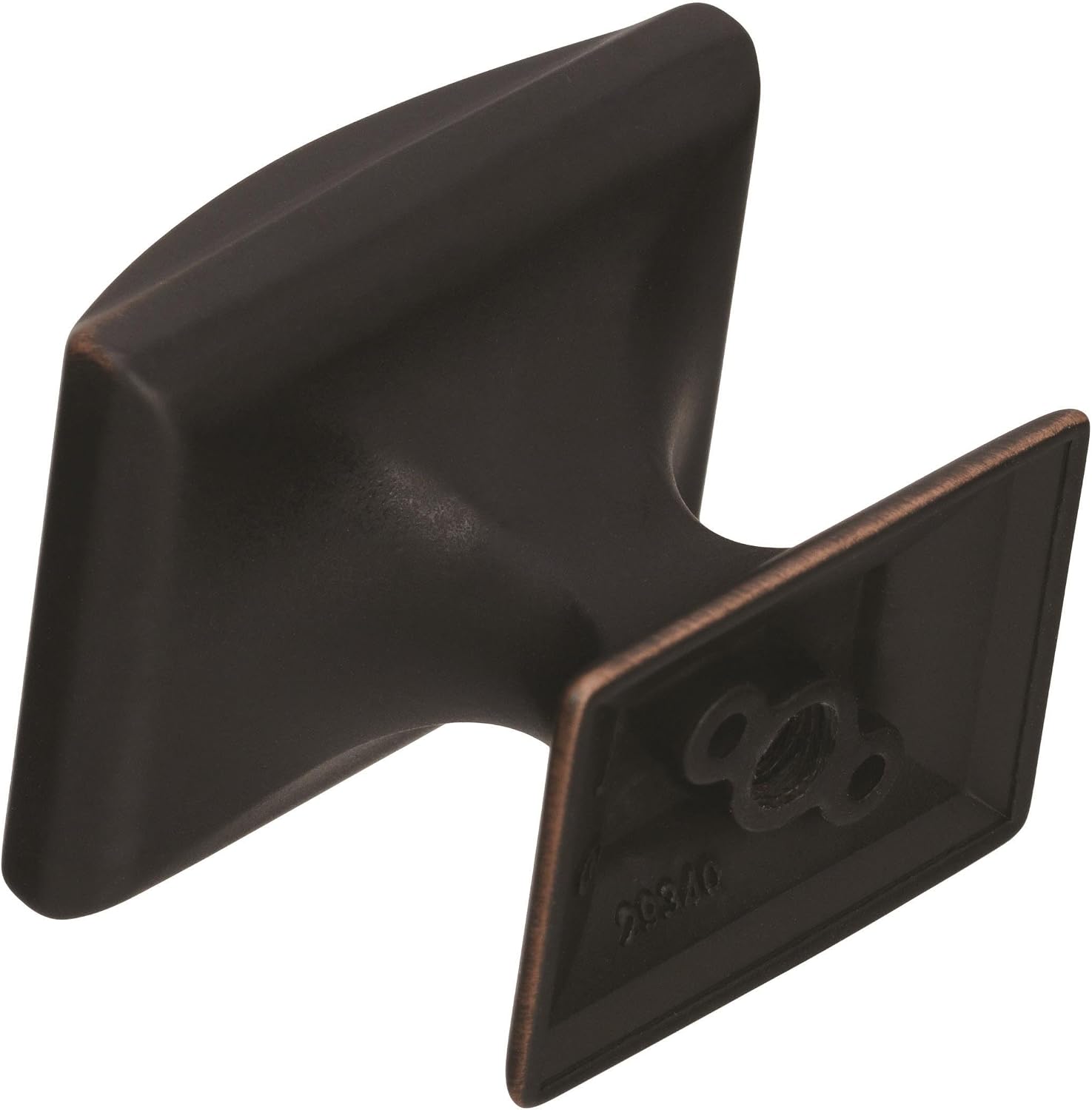 Amerock Candler 1-1/4 in (32 mm) Length Oil Rubbed Bronze Cabinet Knob - 2 Pack