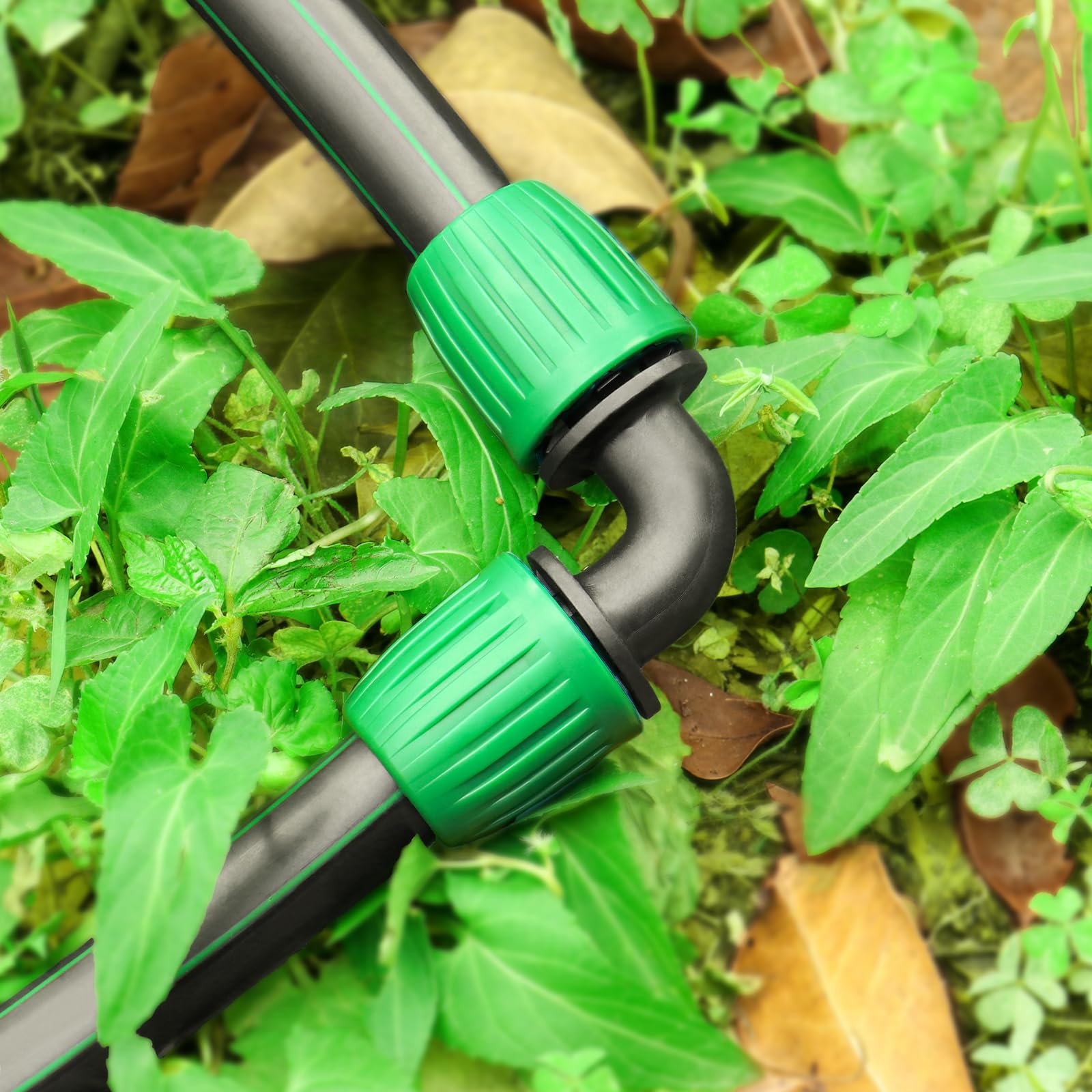 Gardrip - Accesorios De Codo De 1/2 Pulgadas: Bloqueo De Línea De Goteo De  1/2, image size:1600x1600