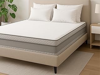 DREAMSTAR Comfort Taschenfederkernmatratze I ergonomische 7-Zonen Tonnentaschenfederkernmatratze I Höhe 18 cm I Härtegrad 3 (H3) I 90 x 200 cm