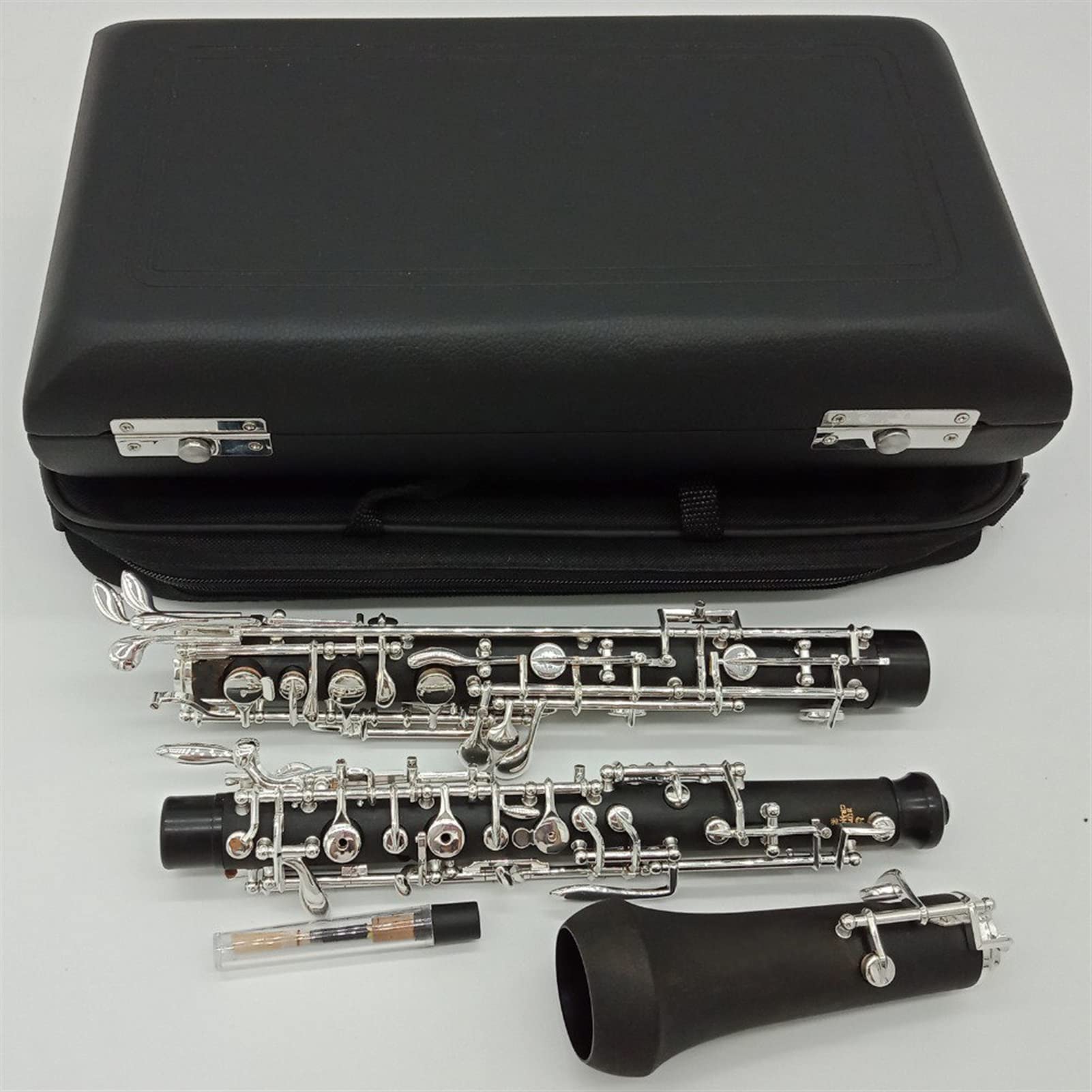 Strumento Oboe Oboe Professional Bakelite Student Oboe C Key Musical Struments con Accessori per Anelli di Custodia Principiante di Oboe