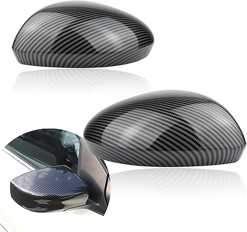 Miniatura 3 de Cubierta de espejo retrovisor estilo fibra de carbono compatible con Nissan Sentra 2020 2021 2022 2023 compatible con accesorios exteriores Nissan