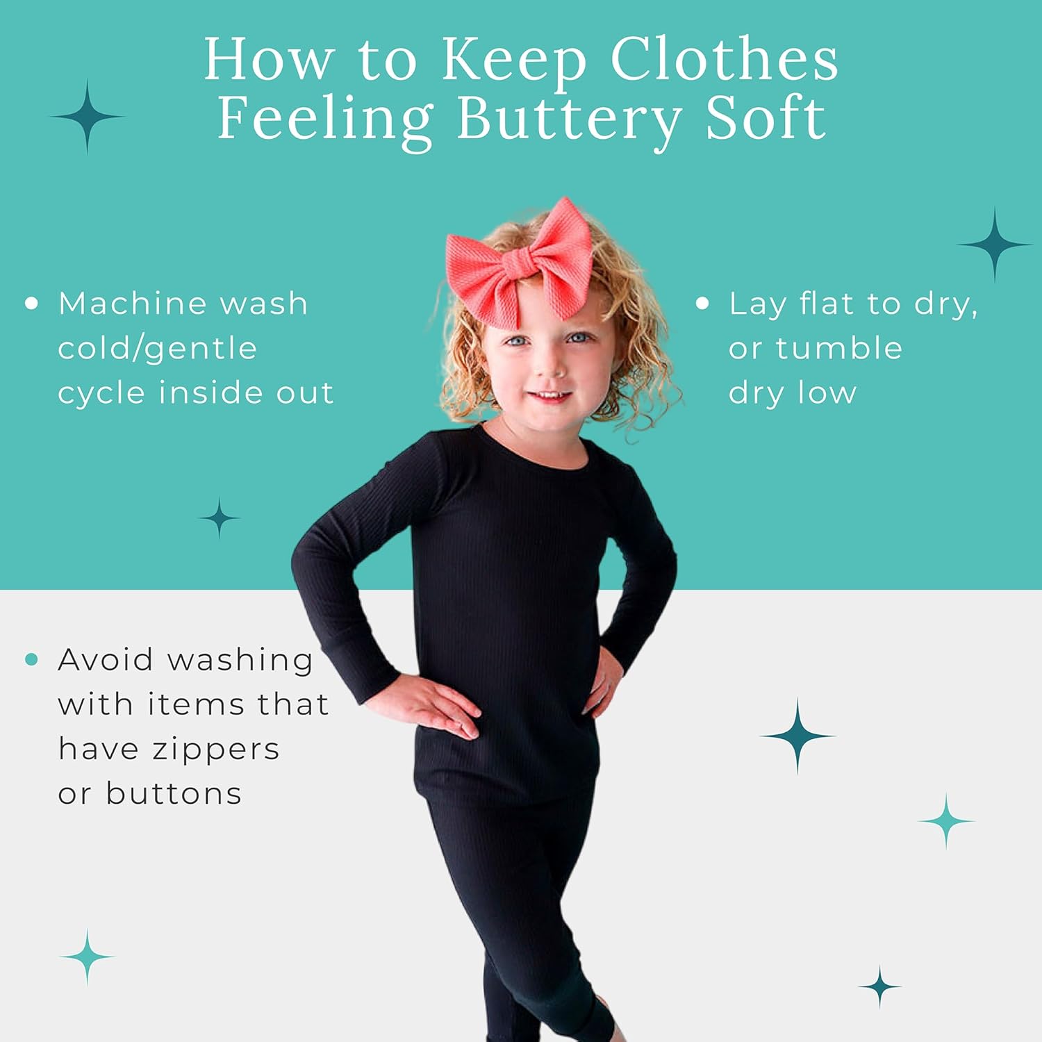 Posh Peanut Classic Boys Pajamas - Kids Pajamas in Lightweight, Breathable Viscose from Bamboo - Long Sleeve Boys Pjs - 2 Piece Pajama Sets (18-24 months) Solid Ribbed Black - Image 7