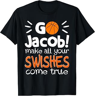 Cheer for Jacob Basketball T-Shirt