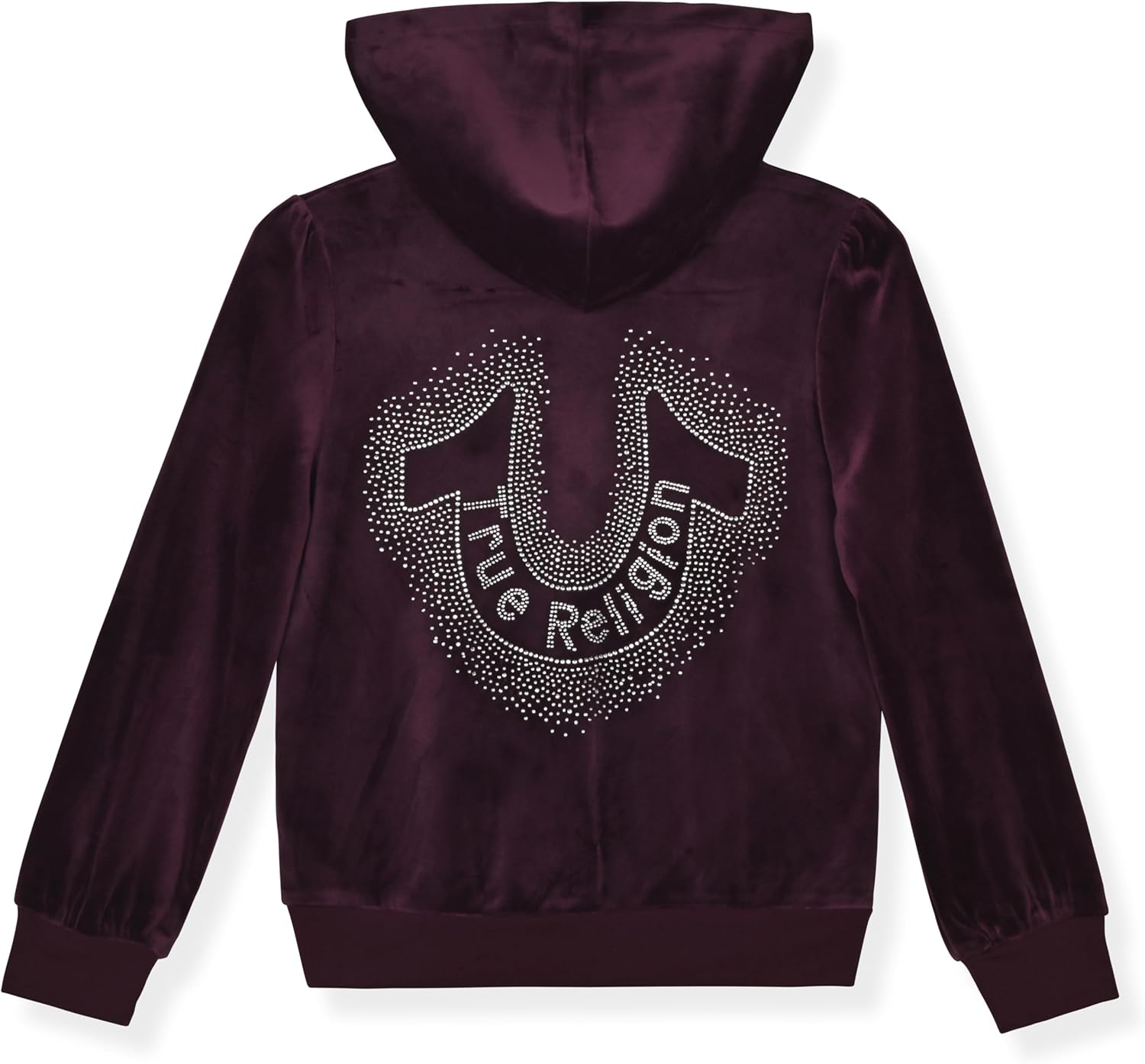 True Religion Girls Hoodie and Sweatpant Set Velour Jogger Sets for Girl Fashion Clothing - Image 4