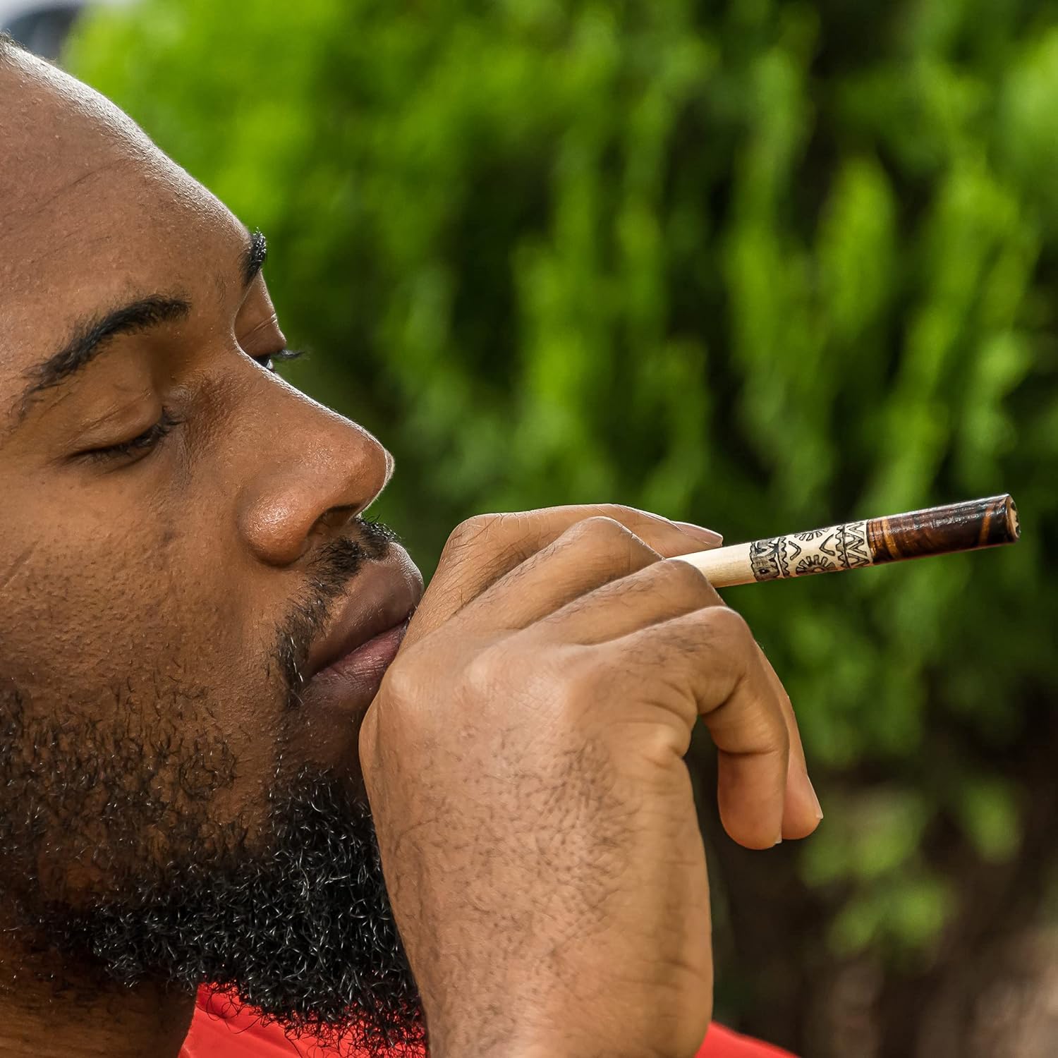 Set of 6 Wooden Cigarette Holder Compatible with a Cigarette with a Diameter of 0.27 inch (7mm)