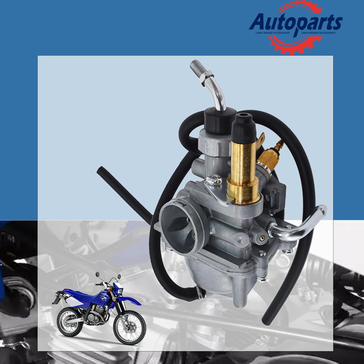 Carburetor with Fuel Filter Replacement for Yamaha TTR50 Carb Dirt Bike Parts 2006-2011 TTR 50cc Motorcycle