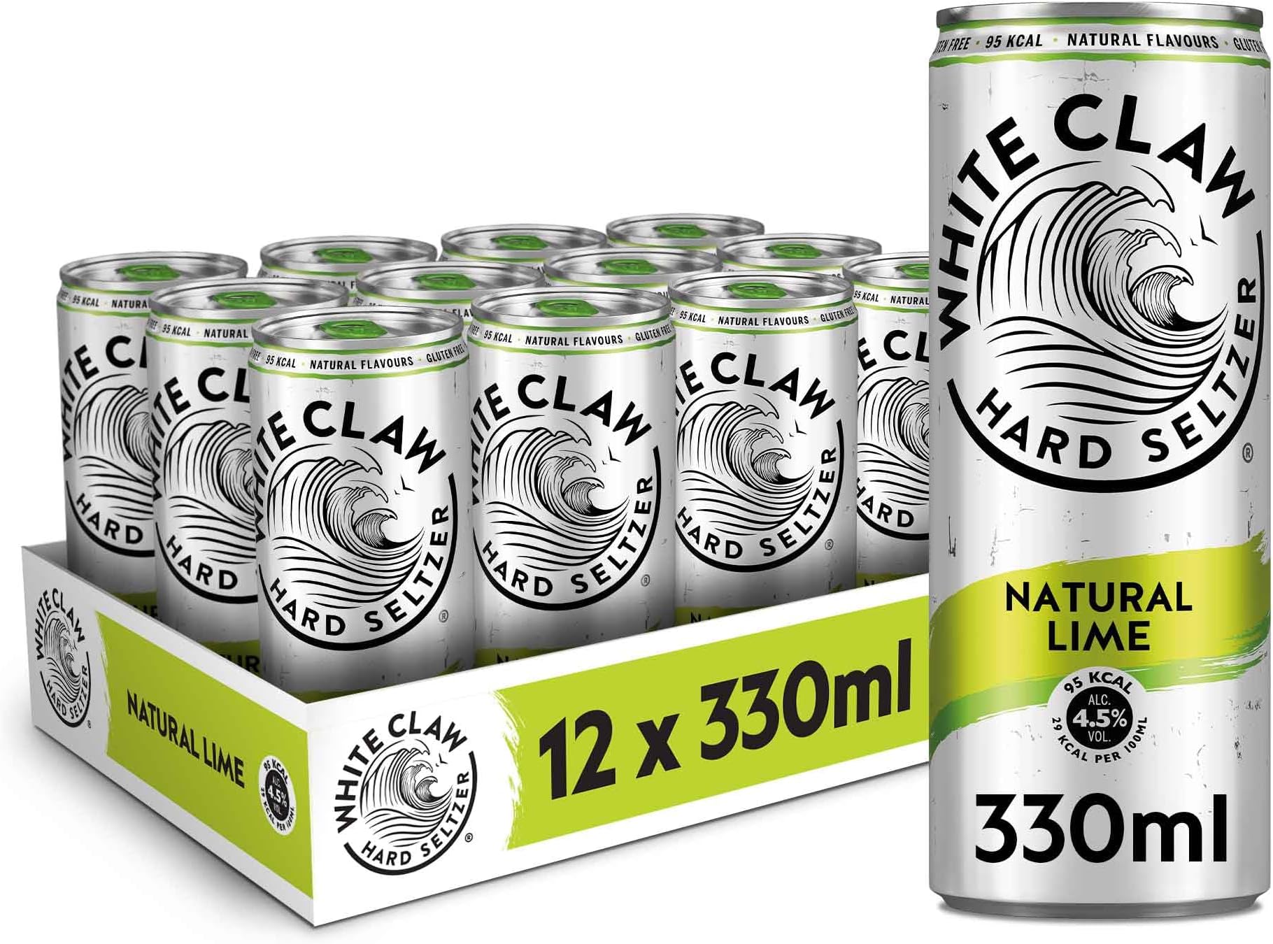 WHITE CLAW Natural Lime