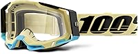 Vista 1 de 100% Racecraft 2 - Gafas protectoras para bicicleta de montaña y motocross, MX y MTB Racing (AIRBLAST, lente transparente)