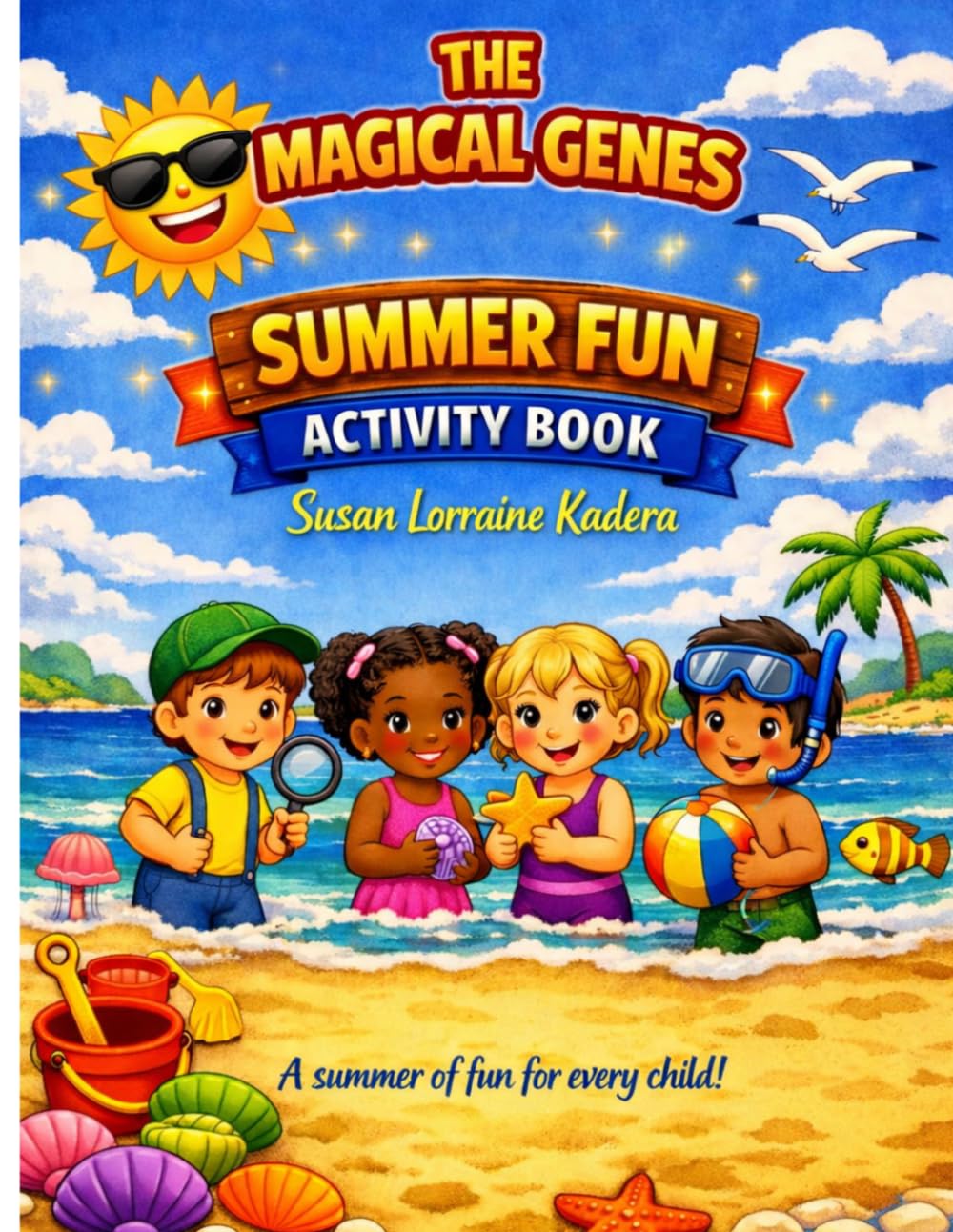 THE MAGICAL GENES SUMMER FUN ACTIVITY BOOK