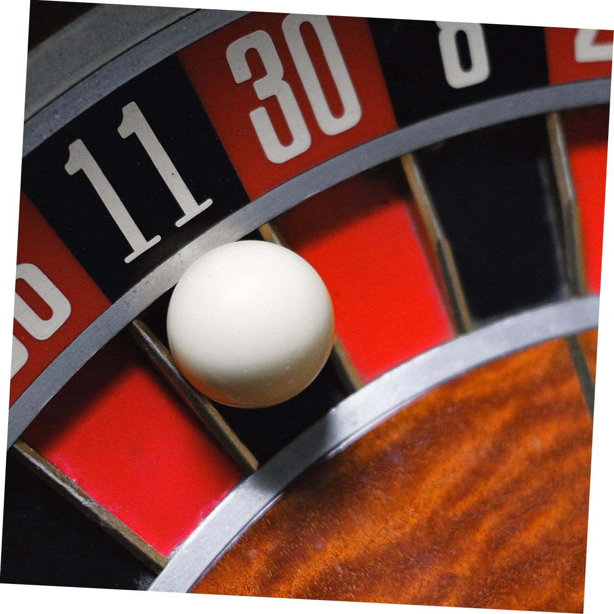 VICASKY Table Game Wheel Beads Roulette Ball 5pcs Smooth Rotating Beads Wheel Roulette