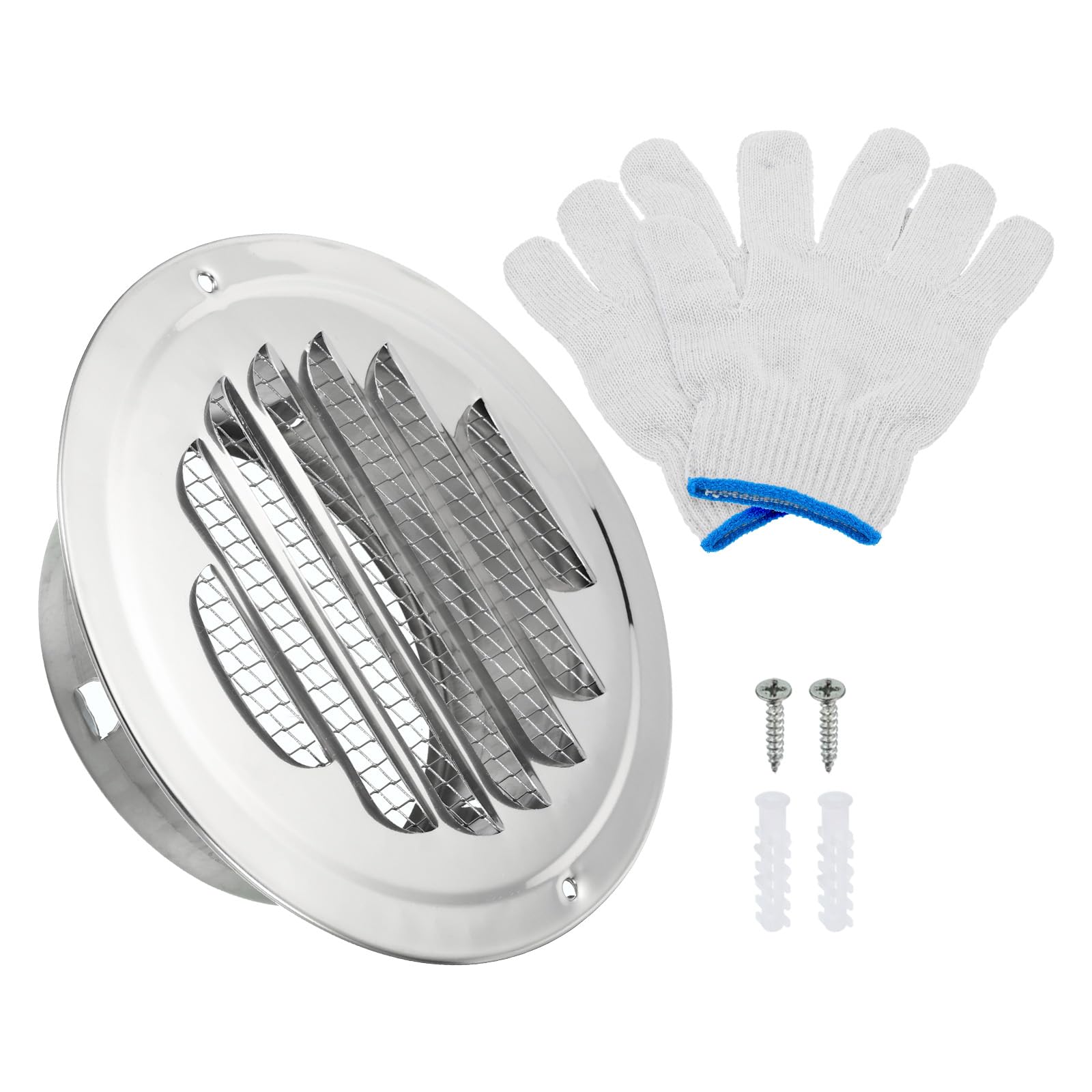 PATIKIL 4" Round Soffit Air Vents