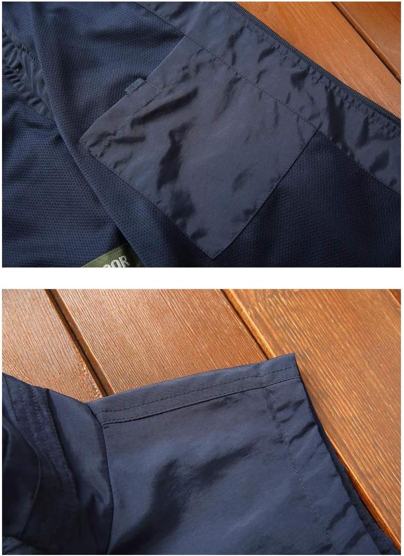 Hixiaohe Men's Casual Lightweight Outdoor Vest Work Fish Photo Travel Vest - Image 4