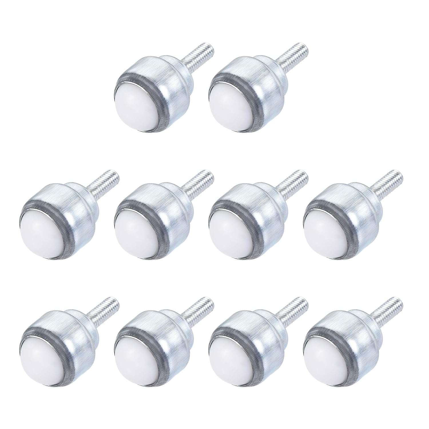 MECCANIXITY Ball Transfer Bearing Unit 44 Lb Bolt-Fixing Type for Processing Systems and Transmission Systems Pack of 10