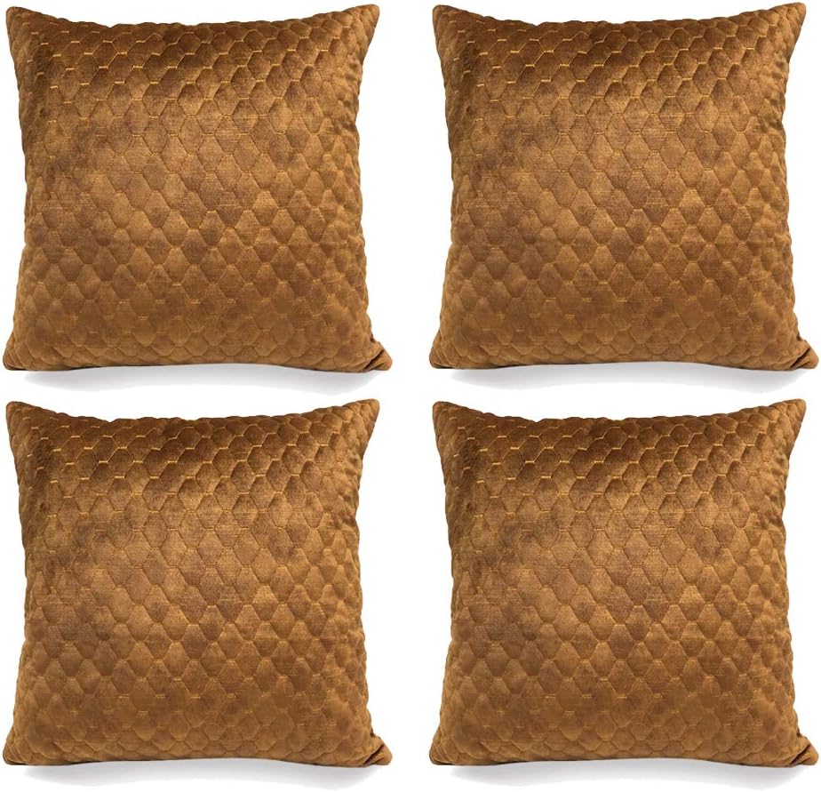 bronze colored throw pillows